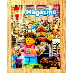 LEGO Magazine SDCC 2025 Comic Con Exclusive Mini Comic/Games/Catalog Promo GUC